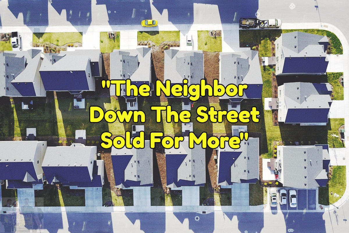 Your neighbors sale effect your home's value